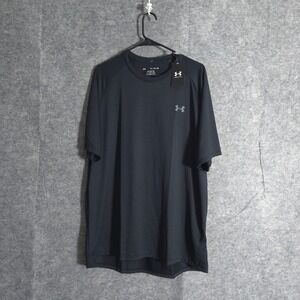 Under Armour UA Tech 2.0 SS Tee Men's XL Extra Large Black T-Shirt NWT Sports